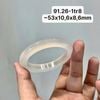 91.26 Vòng Ngọc Tuỷ Chalcedony Bạch Nguyệt Quang 53x10,6x8,6mm