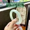 26.744 Vòng Hẹ Phỉ Thuý Jadeite A - Nếp -  Nếp Hoá - Lam Thanh ~56,4x12x8,5mm