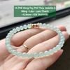 14.796 Vòng Tay Phỉ Thuý Jadeite A- Băng - Lão - Lam Thanh ~5,4mm