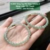14.800 Vòng Tay Phỉ Thuý Jadeite A - Băng - Lão - Du Thanh ~6mm
