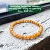 14.802 Vòng Tay Phỉ Thuý Jadeite A - Nếp Hoá -  Nếp Băng - Lão - Hoàng Phỉ Uyên Ương ~6mm