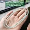 14.781 Chuỗi Quấn Phỉ Thuý Jadeite A- Băng - Cao Băng - Lão - Hoa Bay ~4,2mm