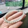 14.770 Vòng Tay Phỉ Thuý Jadeite A- Cao Băng - Lão - Hoa Bay ~5,6mm