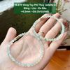 14.870 Vòng Tay Phỉ Thuý Jadeite A- Băng - Lão - Đa Bảo ~4mm