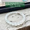 14.868 Vòng Tay Phỉ Thuý Jadeite A- Cao Băng - Lão - Bạch Nguyệt Quang ~7,2mm