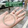 14.789 Vòng Tay Phỉ Thuý Jadeite A- Băng - Lão - Du Thanh ~4mm