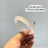91.38 Vòng Ngọc Tuỷ Chalcedony Bạch Nguyệt Quang ~57,1x11,4x9,2mm