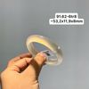 91.62 Vòng Ngọc Tuỷ Chalcedony Màu Khói  ~53,2x11,9x8mm