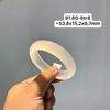 91.60 Vòng Ngọc Tuỷ Chalcedony Bạch Nguyệt Quang ~53,8x15,2x8,7mm