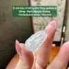 31.99 Cửu Vĩ Hồ Ly Phỉ Thuý Jadeite A - Băng - Bạch Nguyệt Quang ~16,8x26,8x4,4mm