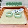 5.248.1 Nhẫn Phỉ Thuý Jadeite A - Nếp Hoá - Hoa Bay Lục Táo ~15,4x5,8x4,2mm