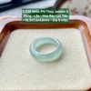 5.238 Nhẫn Phỉ Thuý Jadeite A - Băng - Lão - Hoa Bay Lục Táo ~19,3x7,3x4,6mm