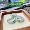 5.247.2 Nhẫn Phỉ Thuý Jadeite A - Băng - Hoa Bay Lục Đậm ~16,6x6,6x4mm