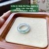 5.252.3x Nhẫn Phỉ Thuý Jadeite A - Băng - Lão - Hoa Bay ~17,7x5,6x4,2mm