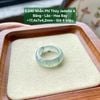 5.240 Nhẫn Phỉ Thuý Jadeite A - Băng - Lão - Hoa Bay ~17,4x7x4,2mm