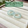 Nhẫn Ngọc Phỉ Thúy  Nếp Băng - Băng – Hoa Bay Lý Ngò ~18x6x3,3mm 5.146.3