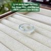 Nhẫn Ngọc Phỉ Thúy  Cao Băng - Keo – Hoa Bay Lục ~18x6x4,5mm 5.155