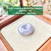 10.277 Khấu Bình An Phỉ Thuý Jadeite A - Nếp Hoá - Tím ~26,5x6mm
