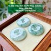 10.302 Khấu Bình An Phỉ Thuý Jadeite A -Băng-Hoa Bay ~29x5mm