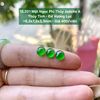15.201 Mặt Ngọc Phỉ Thuý Jadeite A - Thuỷ Tinh - Đế Vương Lục ~6,3x7,3x3,3mm