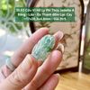 31.93 Cửu Vĩ Hồ Ly Phỉ Thuý Jadeite A - Băng - Lão - Du Thanh Đốm Lục Cay ~17x28,3x4,8mm