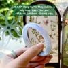 26.537*  Vòng Hẹ Phỉ Thuý Jadeite A - Nếp Hoá - Lão - Tím Lam ~51,6x10,5x6,6mm