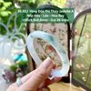 26.553 Vòng Đũa Phỉ Thuý Jadeite A - Nếp Hoá -  Lão - Hoa Bay - 55x8,9x8,6mm