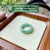 5.205.1 Nhẫn Phỉ Thuý Jadeite A - Nếp Hoá - Hoa Bay Lục ~16,8x5,2x4,1mm