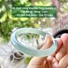 26.594* Vòng Đũa Phỉ Thuý Jadeite A - Nếp Băng - Băng - Lam ~50,3x8,9x8,9mm