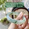 26.593 Vòng Hẹ Phỉ Thuý Jadeite A - Nếp Hoá - Nếp Băng - Lão - Hoa Bay ~52,8x12,2x9,2mm
