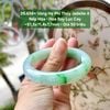 26.656x Vòng Hẹ Phỉ Thuý Jadeite A - Nếp Hoá -Hoa BayLục Cay ~51,5x11,4x7,7mm