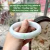 26.645 Vòng Hẹ Phỉ Thuý Jadeite A - Nếp Mịn - Hoa Bay Lục Táo 56,5x12,9x8,3mm