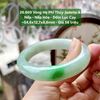 26.669 Vòng Hẹ Phỉ Thuý Jadeite A - Nếp- Nếp Hoá - Đốm Lục Cay ~54,6x12,7x8,6mm