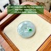10.329 Khấu Phỉ Thuý Jadeite A- Nếp Hoá - Đốm Lục Cay ~33,3x4,5mm