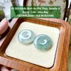 10.323 Khấu Phỉ Thuý Jadeite A-  Băng - Lão Hoa Bay ~27,8x6,2mm