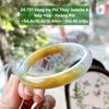 26.731 Vòng Hẹ Phỉ Thuý Jadeite A- Nếp Hoá - Hoàng Phỉ ~ 54,4x10,4x10,4mm