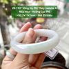 26.733* Vòng Hẹ Phỉ Thuý Jadeite A- Nếp Hoá - Hoàng Lục Phỉ ~ 52,7x11x7,7mm