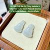 30.180 Phật Bà Phỉ Thuý Jadeite A - Nếp Hoá - Lão - Bạch Nguyệt Quang ~18,1x28,5x6mm