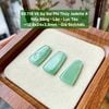 69.118 Vô Sự Bài Phỉ Thuý Jadeite A - Nếp Băng - Lão - Lục Táo ~12,8x24x3,8mm