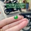 15.118 Mặt Ngọc Phỉ Thuý Jadeite A - Thuỷ Tinh - Đế Vương Lục ~9,2x10,5x3,8mm
