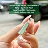 69.160 Vô Sự Bài Phỉ Thuý Jadeite A Băng - Du Thanh Ngọt - VV14K - Moissanite ~ 8x22,5x3mm