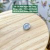 Mặt Ngọc Phỉ Thuý Băng - Lão - Tím Lam Monet ~9,5x12,5x5,5mm 16.170
