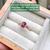 Nhẫn Ruby Mogok Unheated VH 18K KC tấm 4,57x6,35x3,47mm RN3