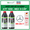  Dầu hộp số tự động Top Tec ATF 1950 Liqui Moly 21378 - hộp số 9 cấp Mercedes-Benz MB 236.17 