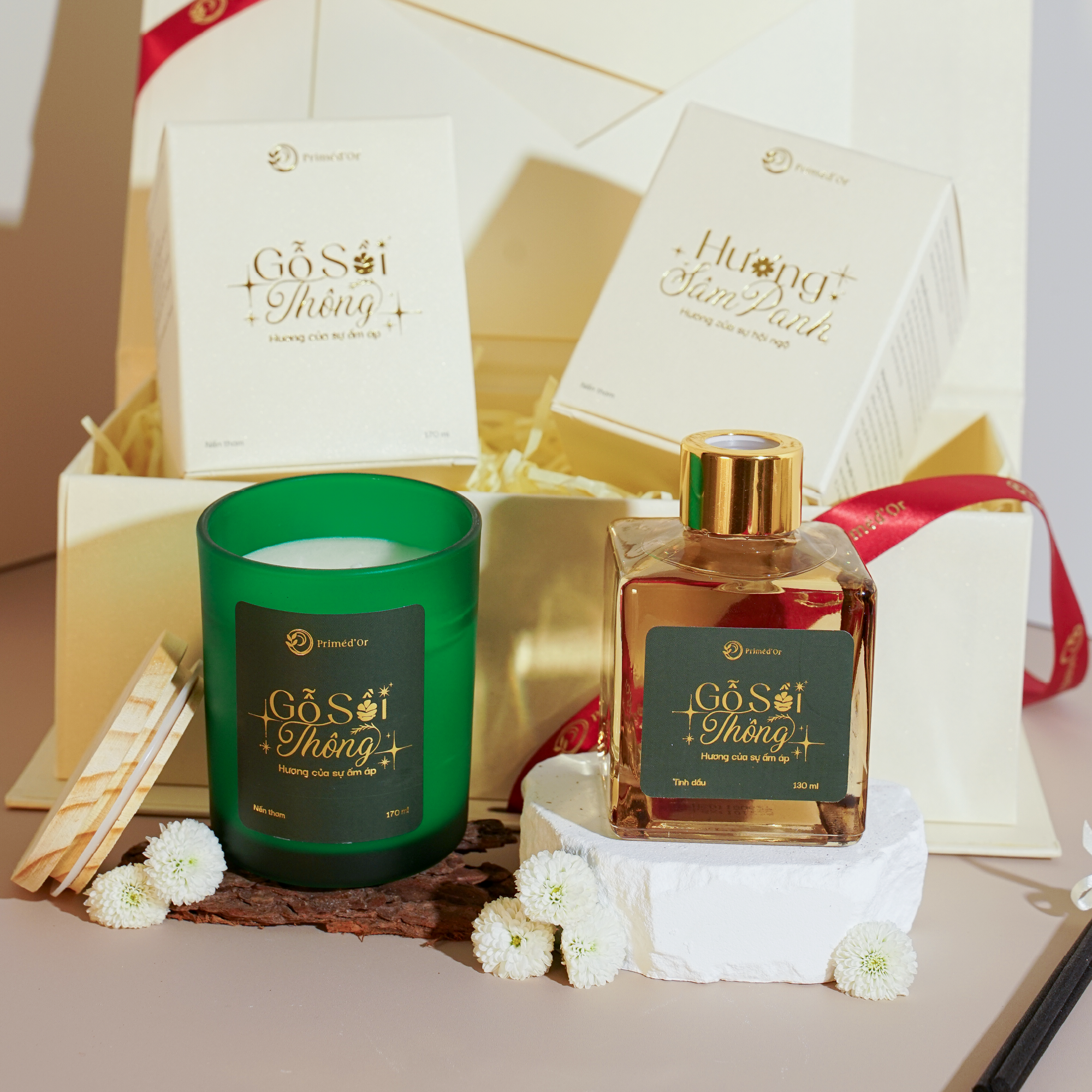 Các bộ sản phẩm Tinh dầu - Nến thơm