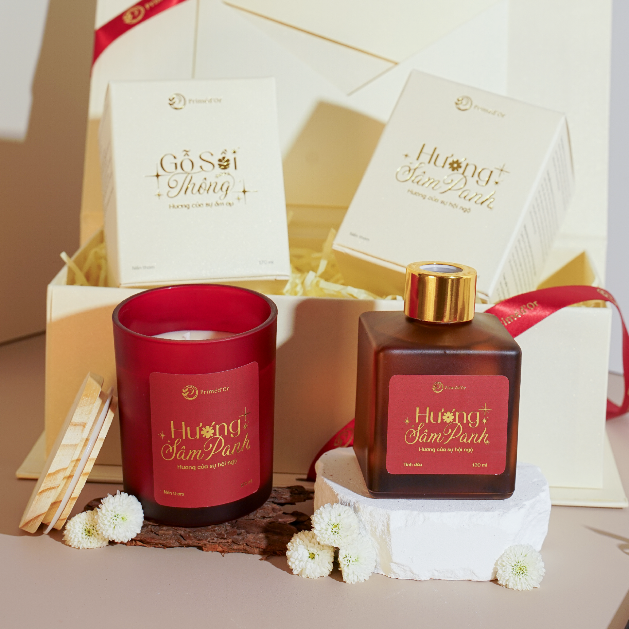 Các bộ sản phẩm Tinh dầu - Nến thơm