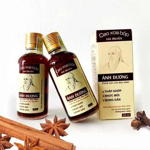 Combo 3 chai Cao xoa bóp Gia Truyền Ánh Dương