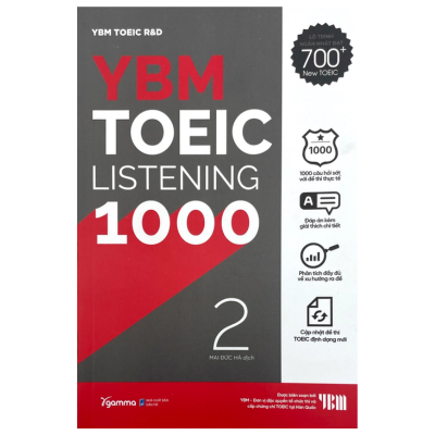  YBM TOEIC Listening 1000 Vol 2 (Tái Bản 2023) 259K 