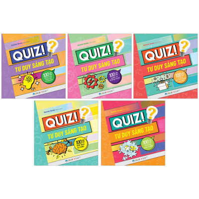  Bộ Sách Tư Duy Sáng Tạo Dành Cho Trẻ : QUIZ! 