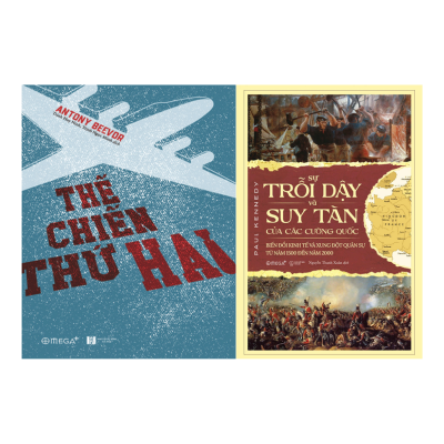 Thế Chiến Thứ Hai + Sự Trỗi Dậy Và Suy Tàn Của Các Cường Quốc (Combo 2 cuốn) 